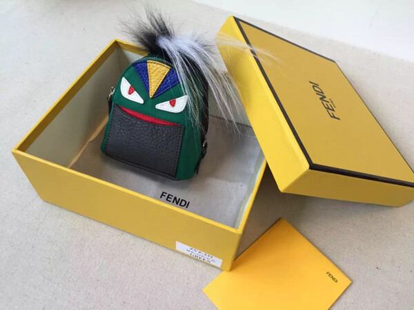 フェンディコピー 15AW モンスターバックパックチャームキーホルダー 7AR433